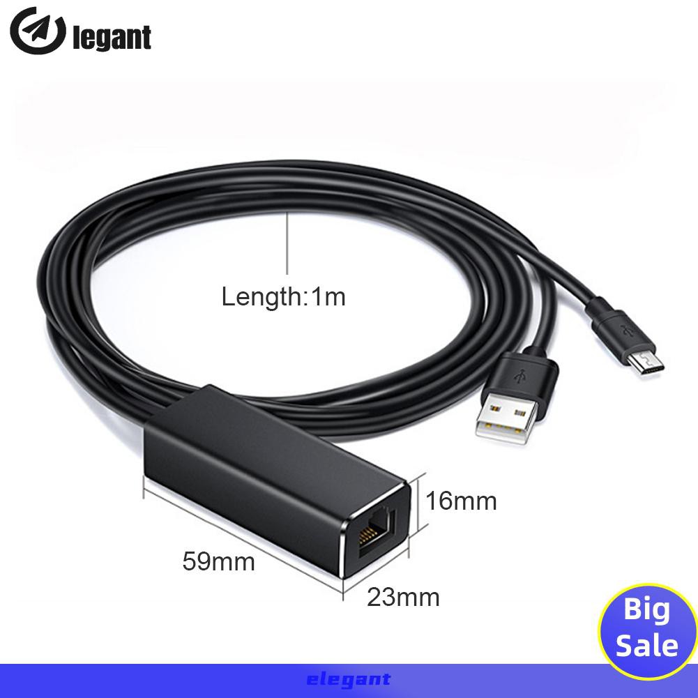 Bộ Chuyển Đổi Egx Micro Usb Sang Rj45 Ethernet 480mbps Lan