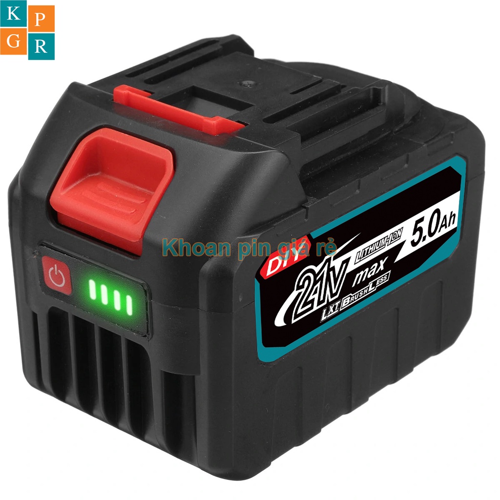 Pin Makita 18V 3AH 4AH 5AH 6AH mạch sạc adapter