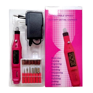 Máy Mài Móng Mini Thông Dụng | Phá Gel, Mài Nhám Móng - Xanh