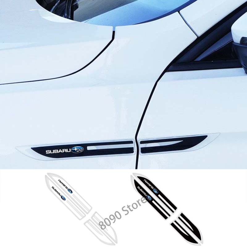 FENDER Bộ 2 Miếng Dán Trang Trí Xe Hơi Subaru XV Forester Impreza