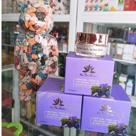 Kem Nụ Tầm Xuân Nám - Trắng Da - Tàn Nhang - Đồi Mồi - Se Khít Lỗ Chân Lông 12gr