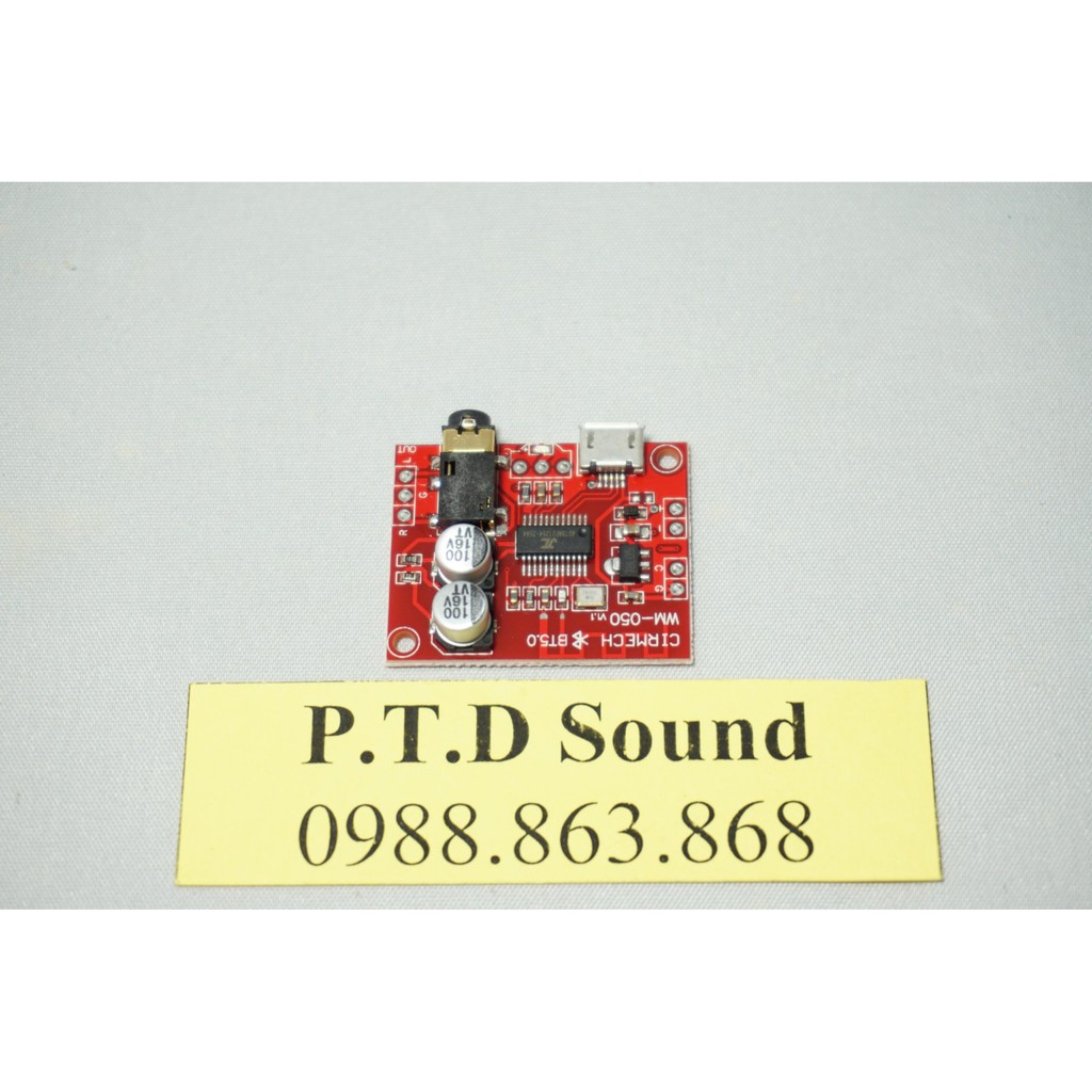 Mạch giải mã âm thanh Pre Amp Bluetooth 5.0. Giá rẻ nhưng chất DIY loa di động từ PTD Sound