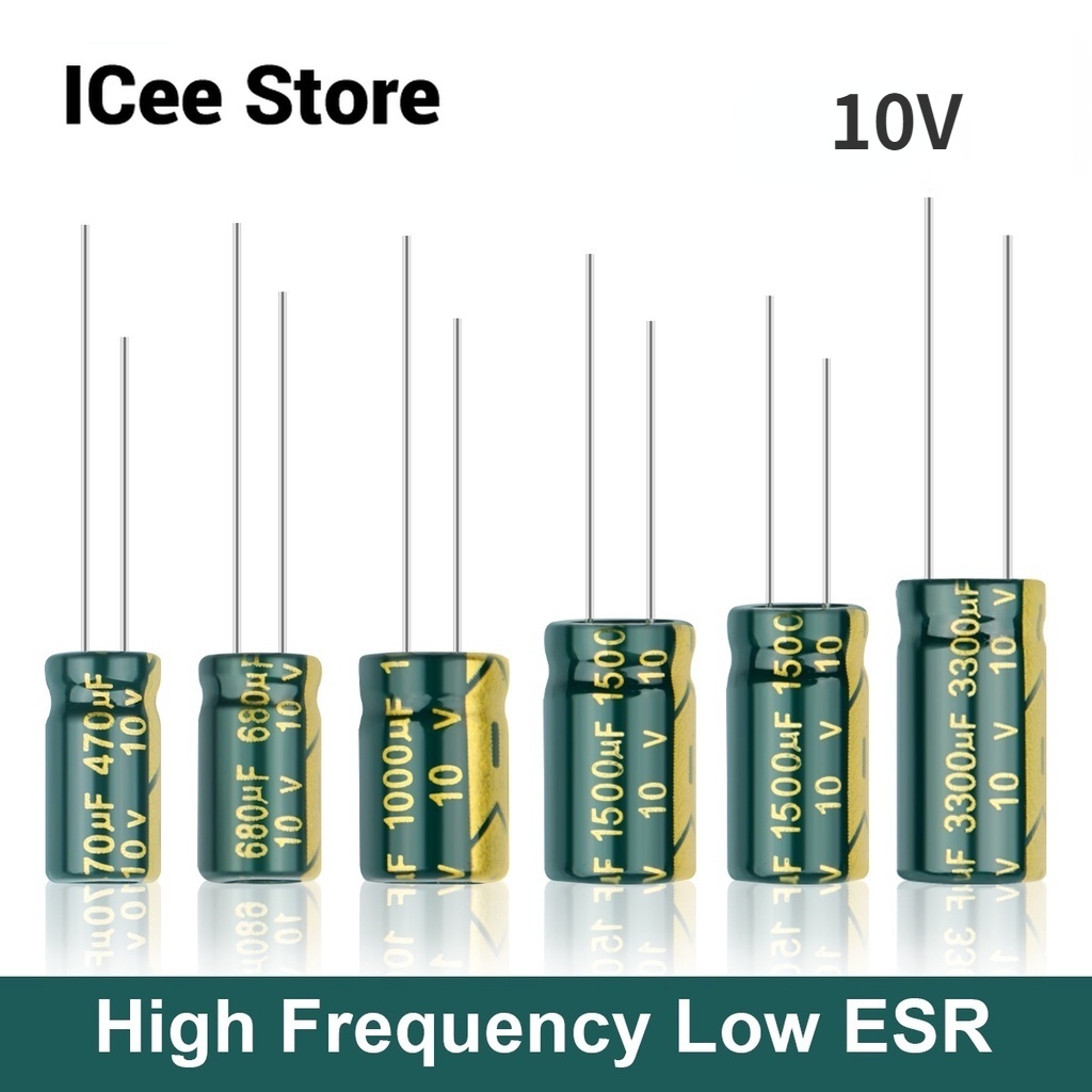 Set 50 Tụ Điện Nhôm 10V 470UF 680UF 1000UF 1500UF 3300UF Chuyên Dụng