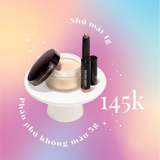 Set phấn phủ và phấn mắt laura mercier