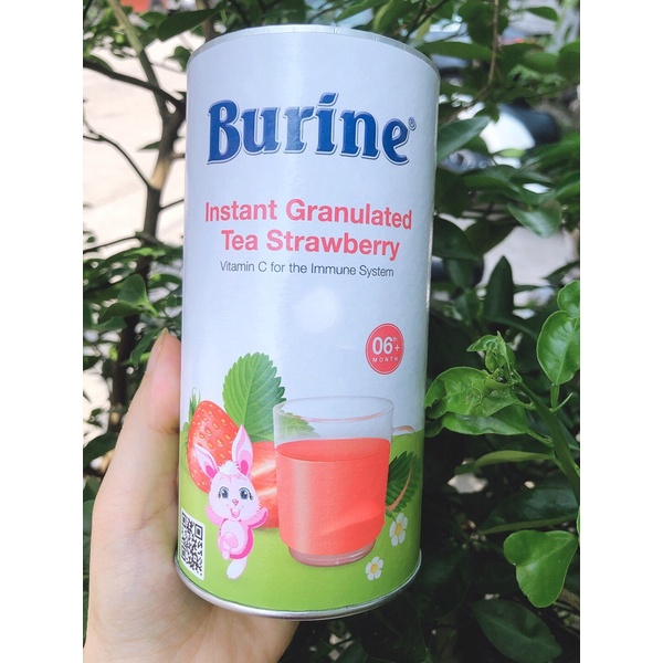 (Đủ Vị, Date Mới) Trà Cốm Hoà Tan BURINE Hương Vị Trái Cây Thơm Ngon, Bổ Sung Vitamin Cho Bé.