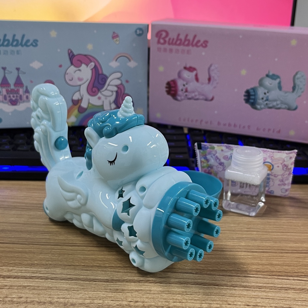 Súng bắn bong bóng 10 nòng RedTech