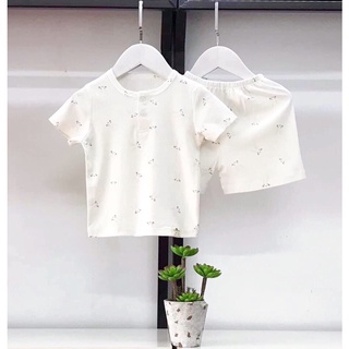 Bộ cotton cộc tay