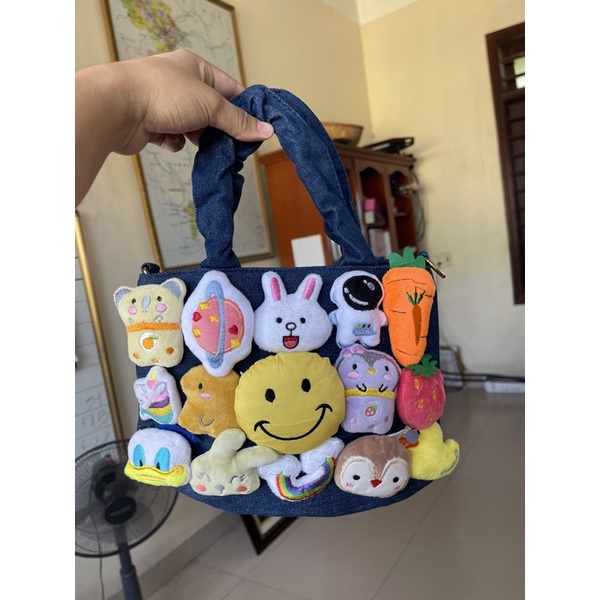 Túi đeo chéo thú bông dễ thương