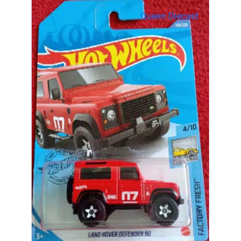 Hot Wheels Mô Hình Đồ Chơi Xe Hơi Landrover Defender 90