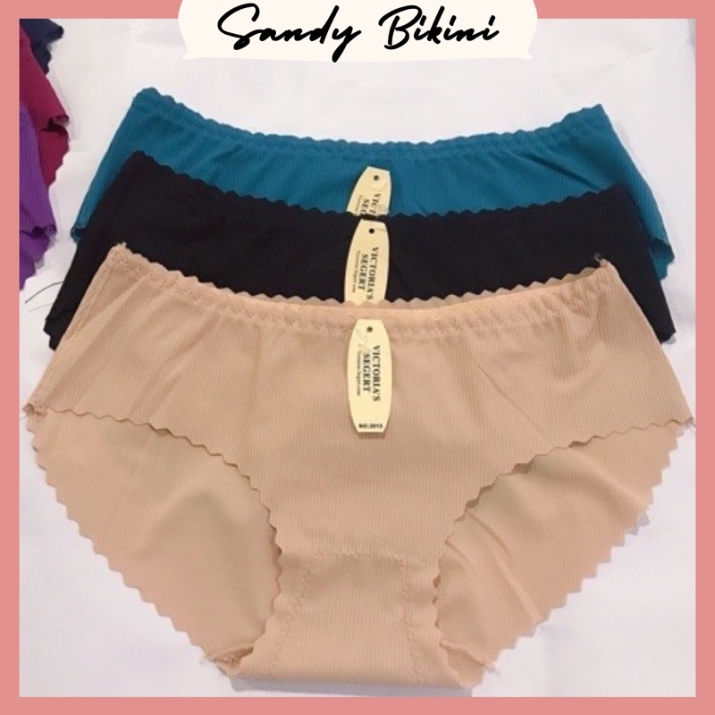 Quần Lót Nữ Đúc Su Gân Tăm Viền Sóng MS2016