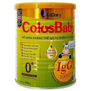 Sữa Bột Colos Baby GOLD 0+ 800g