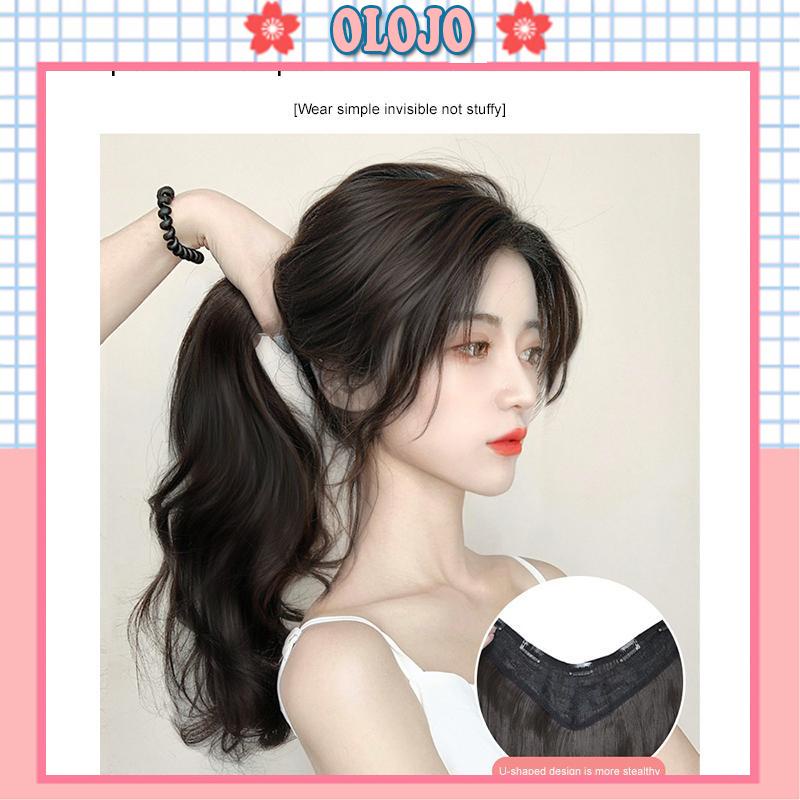Bộ Tóc Giả Dài Xoăn Gợn Sóng Xinh Xắn Dành Cho Nữ