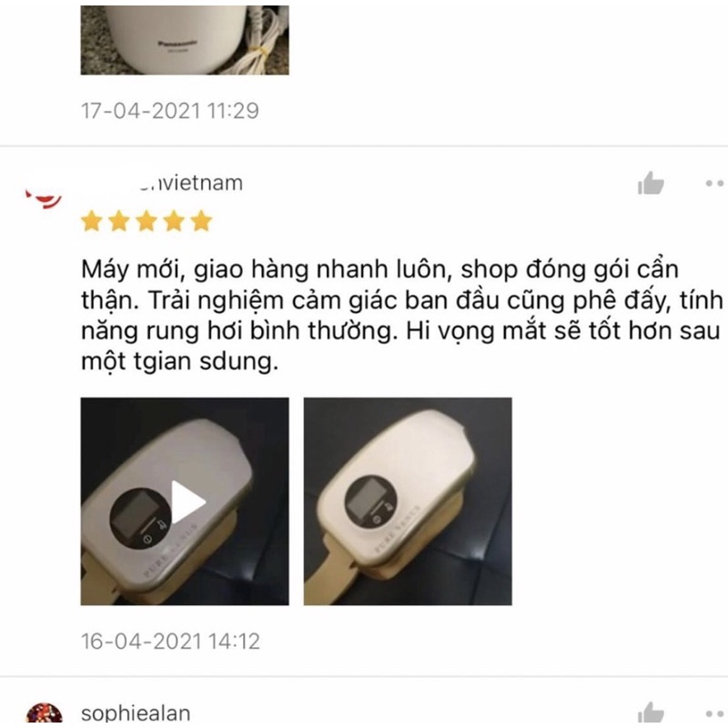 Máy massage thư giản mắt Pure Venus - nội địa Nhật