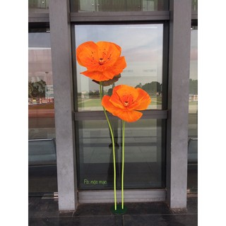 Trụ 2  bông hoa khổng lồ làm Backdrop, chụp ảnh , trang trí cửa hàng, studio, sự kiện, tiệm nail, spa...( đặt 5 ngày có)