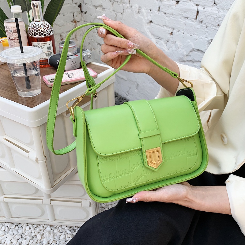 IELGY Túi Đeo Vai Thời Trang Hàn Quốc Họa Tiết Đá Dễ Phối Đồ Cho Nữ