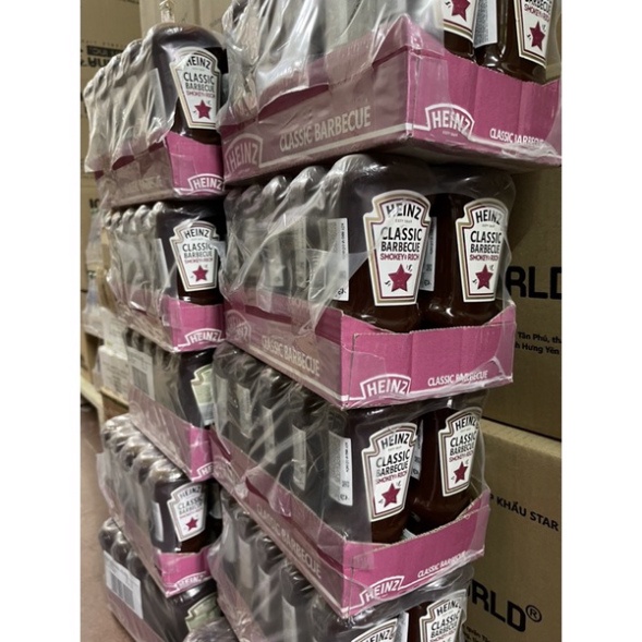 Sốt ướp nướng BBQ Heinz 480g