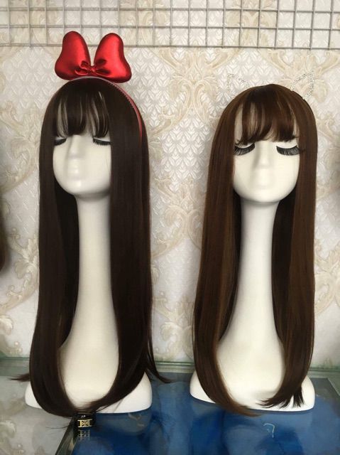 Tóc giả nguyên đầu  FREESHIP  nguyên đầu cúp đuôi z7006