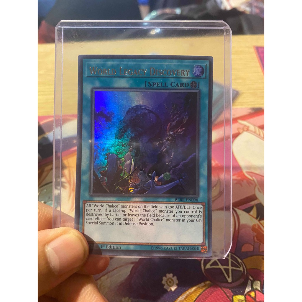 Lá bài thẻ bài Yugioh World Legacy Discovery – Ultra Rare - Tặng bọc bài nhựa bảo quản