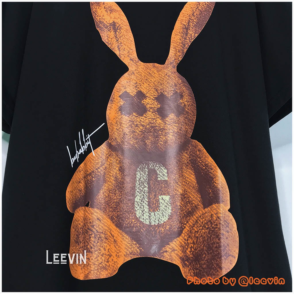 Áo thun form rộng Bad Rabbit Unisex Nam Nữ giấu quần (Kèm ảnh thật + Video) BadRabbit Soft Toy [TE-BR02] Leevin Store