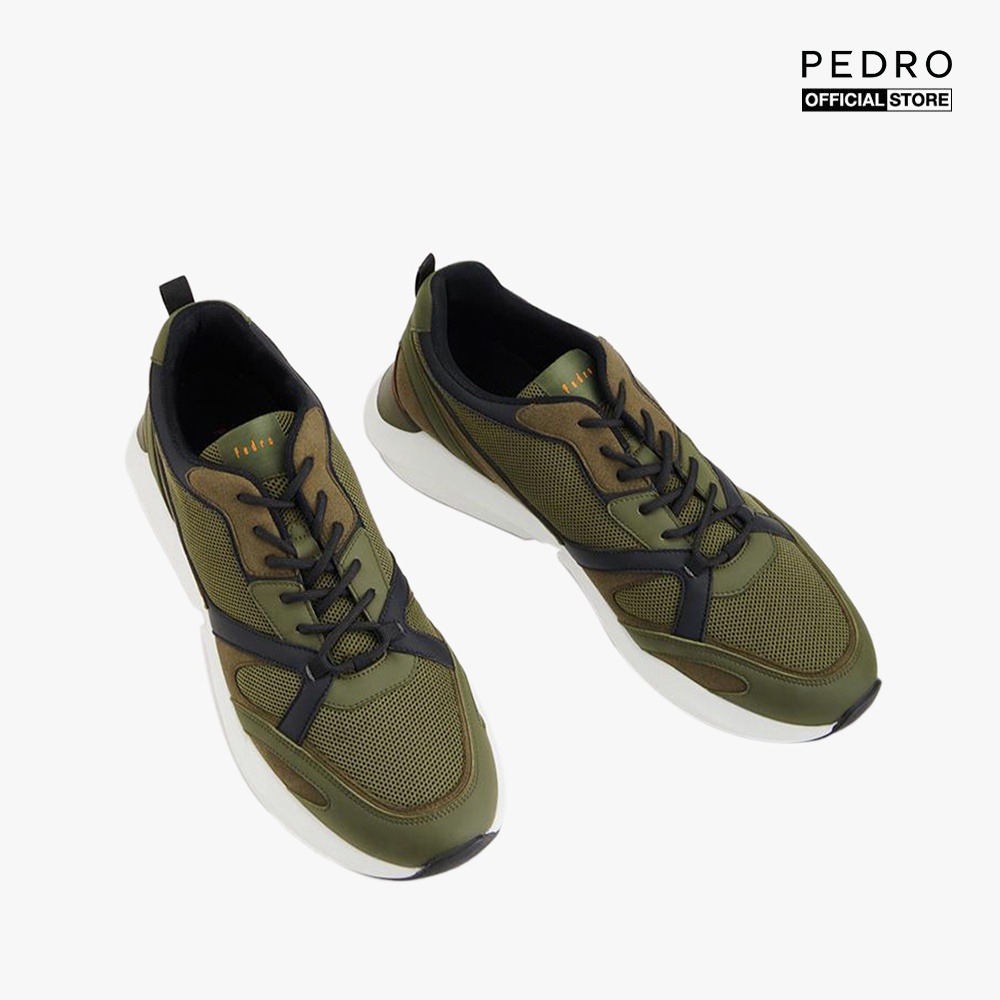 PEDRO - Giày thể thao nam Suede And Mesh PM1-76210143-64