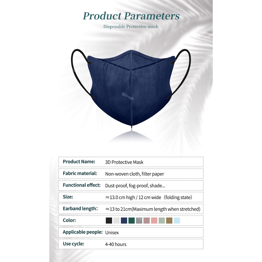 10/20/30/50 Mặt Nạ 3D Cho Người Lớn Kn95