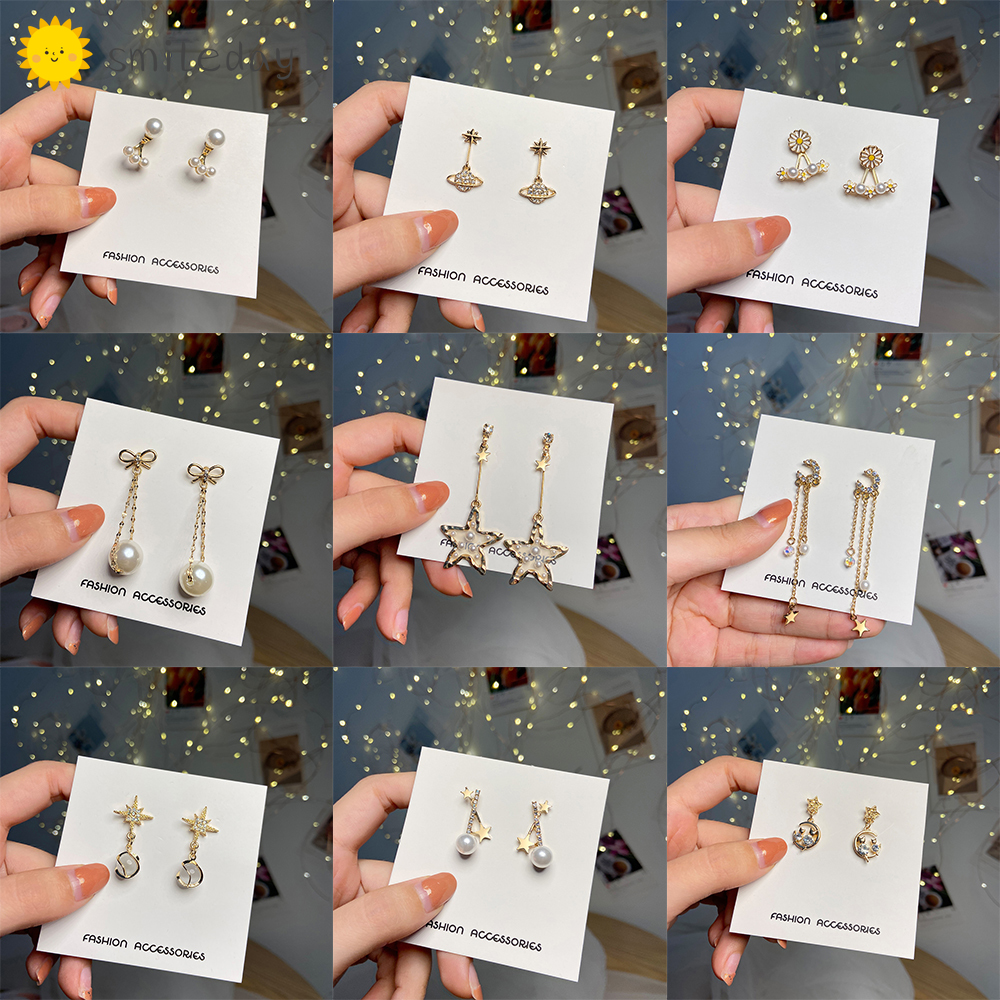 Khuyên Tai Nữ Trang Dáng Dài Tạo Hình Độc Đáo