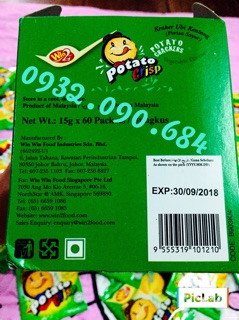 Bánh khoai tây Potato nhập