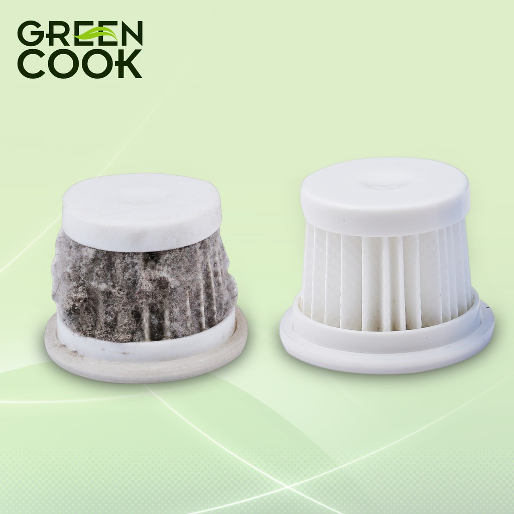 Máy hút bụi giường nệm diệt khuẩn tia UV Green Cook - BH chính hãng 12 tháng