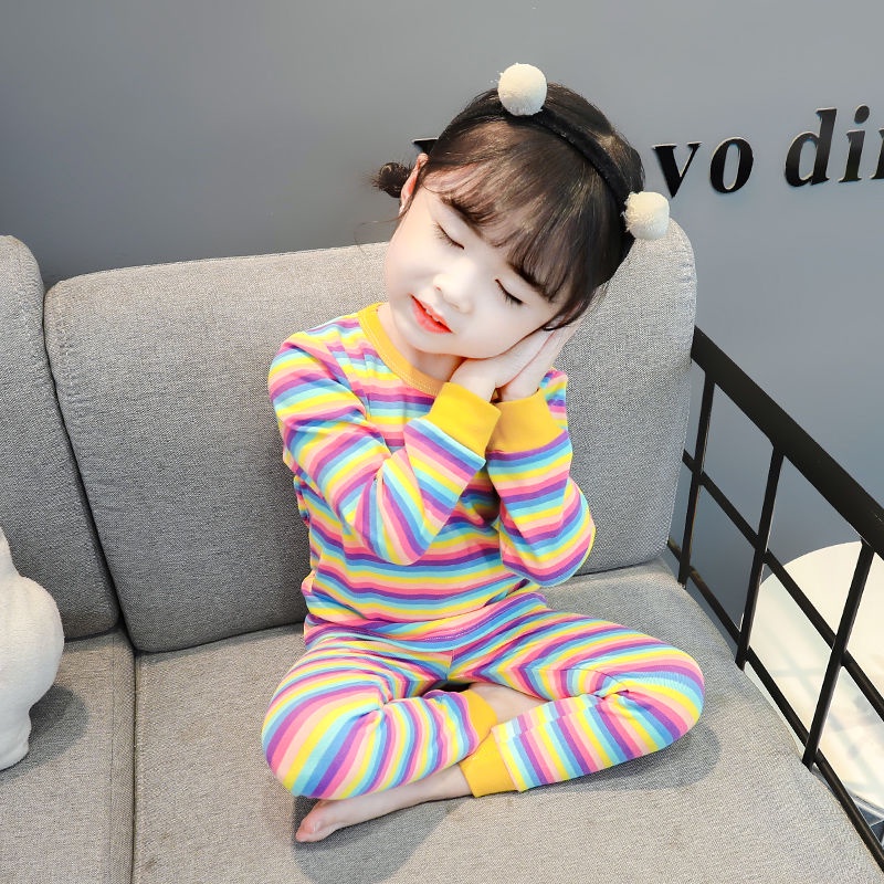 Bộ Quần Áo Ngủ Tay Dài Thiết Kế Mới Dành Cho Bé