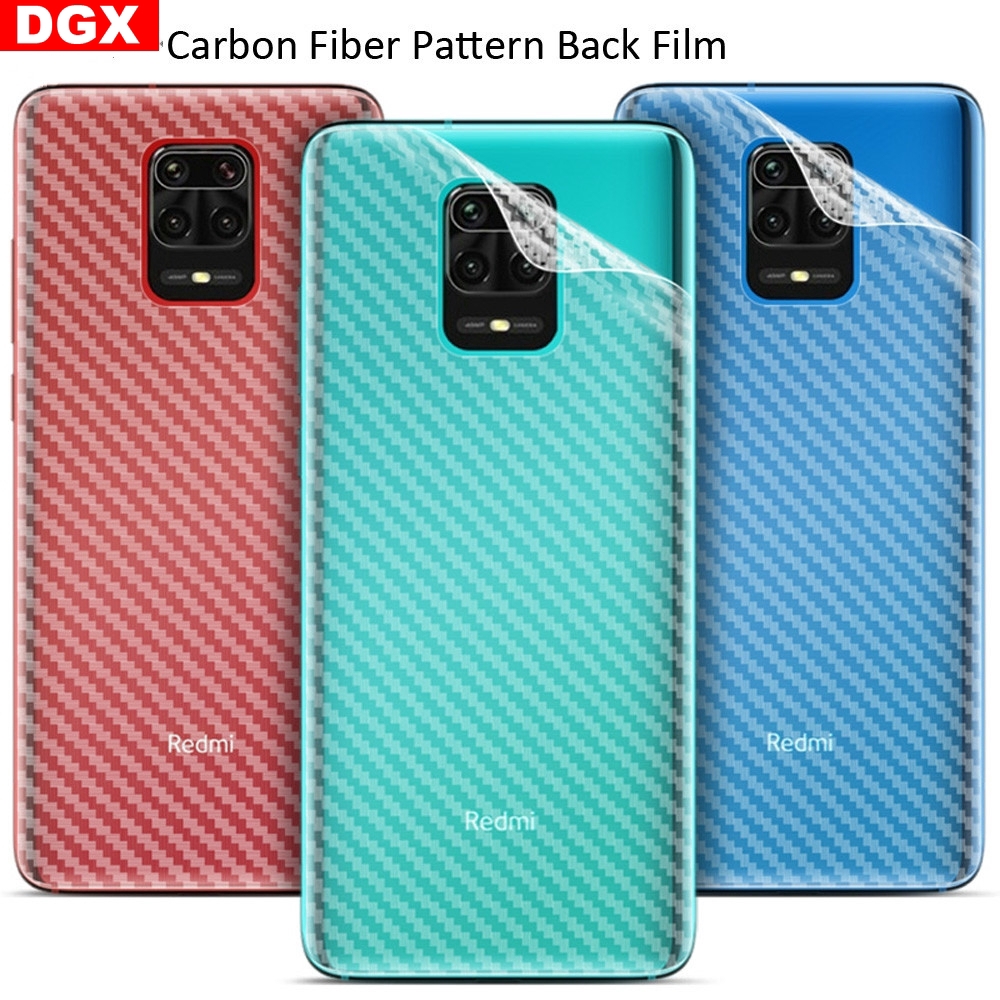 Kính Cường Lực Bảo Vệ Mặt Sau Điện Thoại Xiaomi Redmi Note 9s Redmi Note 9 Pro Max Redmi Note 9 Pro