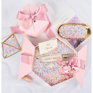 Hộp bóng xốp tròn nhiều màu 4-6mm 2-3mm dùng đựng quà tặng