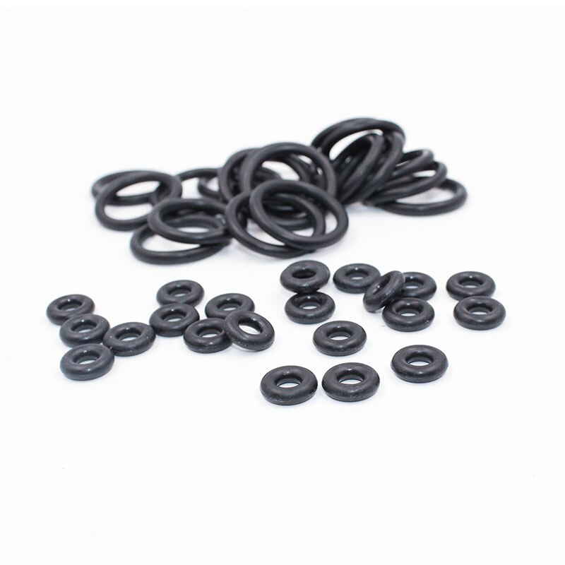 Set 10 Vòng Đệm Cao Su Hình Chữ o Màu Đen Cho Vòng Đệm Cao Su 8 / 9 / 10 / 11 / 12 / 13 / 14 / 15 / 16 / 18 / 19 / 20 * 2.5mm