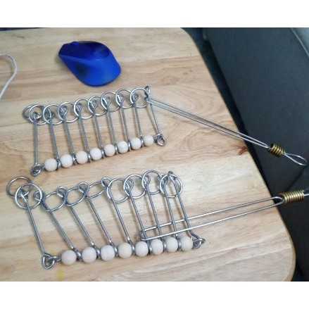 Đồ chơi trí tuệ_Thử thách trí não_The Chinese Ring (Full)-Wire Puzzle_Hack não_Rèn luyện Tư duy Logic_Giải đố_Thông minh