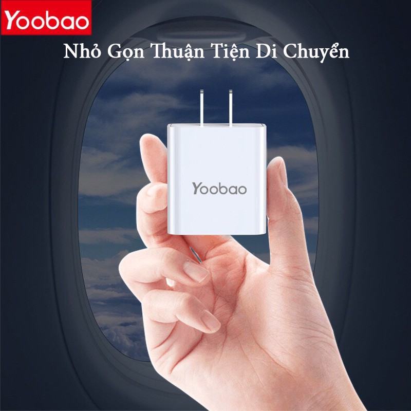 Củ sạc cổng nhanh Yoobao U56 cổng Type-C Sạc nhanh PD20W.