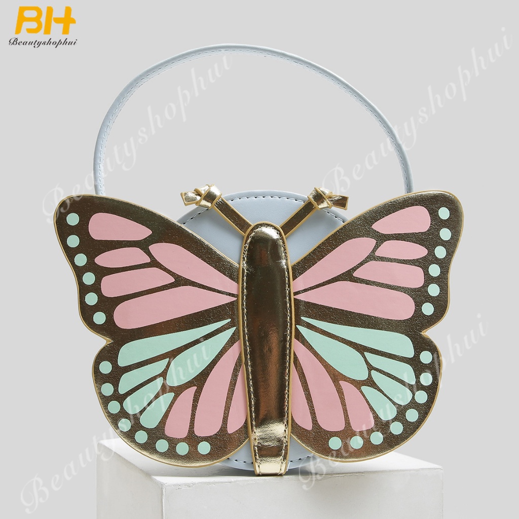 Túi Đeo Chéo Hình Bướm Thời Trang Mới Cho Nữ