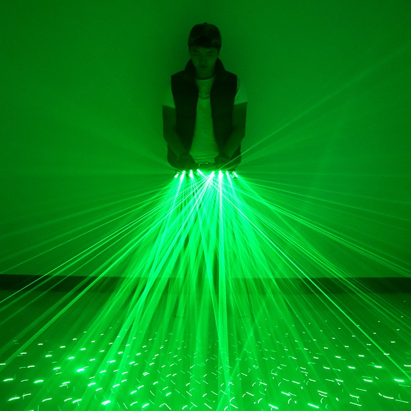 Mắt Kính - Găng Tay Biểu Diễn Có Đèn LED Laser Siêu Đẹp