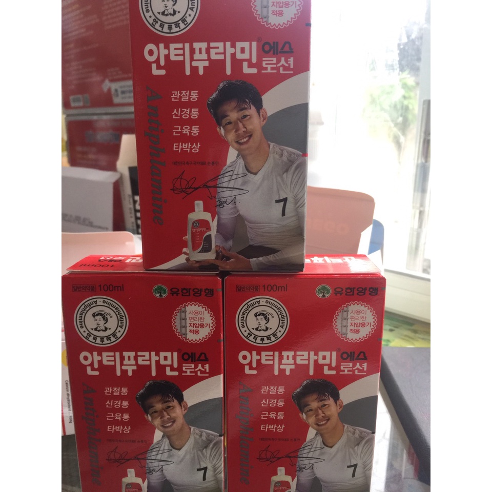 Dầu nóng xoa bóp Antiphlamine lo 100ml hàn quốc ( mẫu mới nhất)