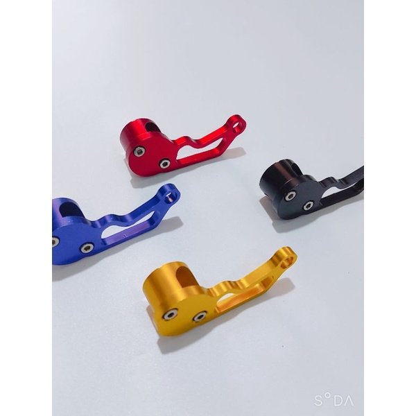 Pas nhôm CNC kẹp dây dầu trước , pát định vị dây dầu trước kiểu Brembo