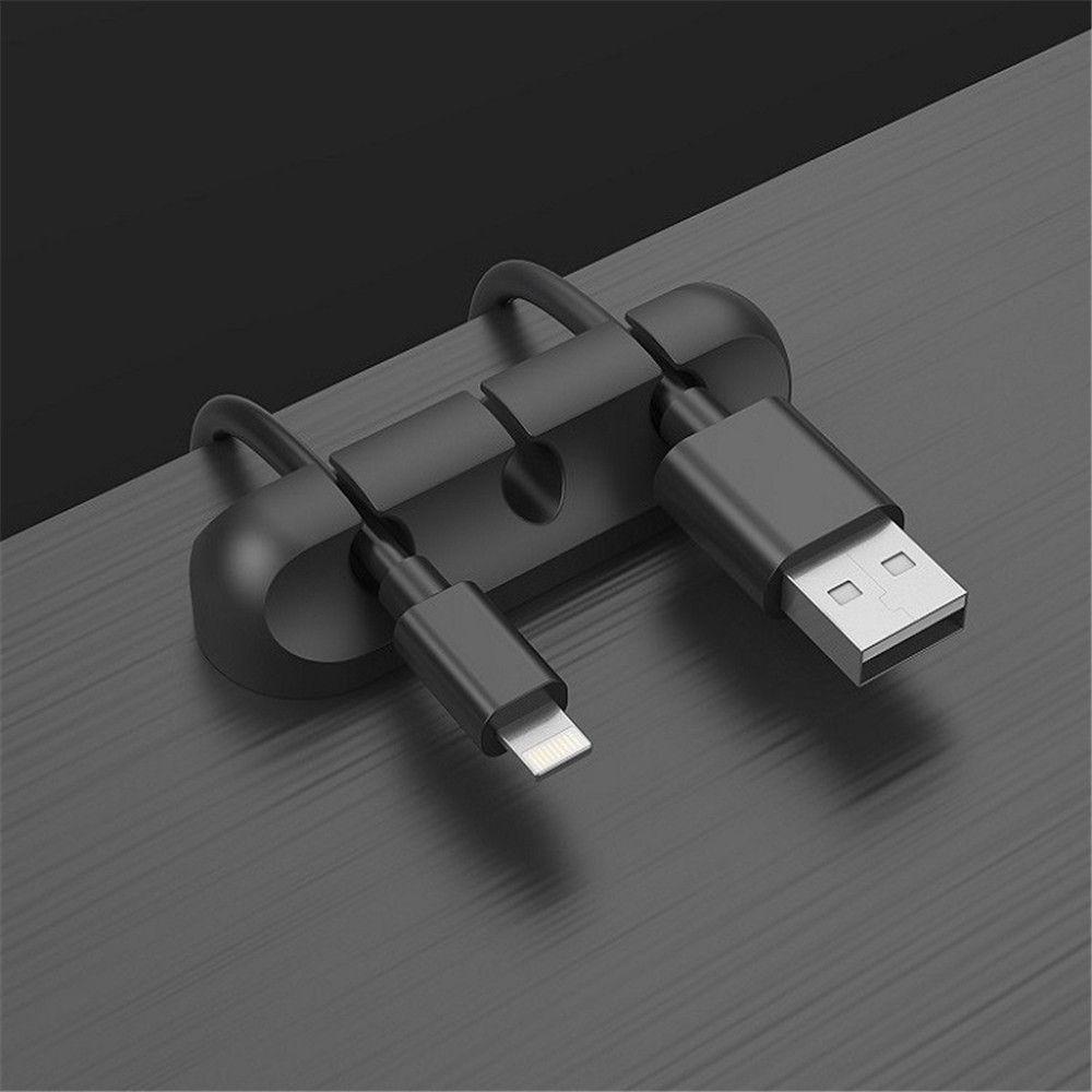 MYRONGVN Dụng Cụ Quấn Dây Cáp Bằng Silicone Chuyên Nghiệp Tiện Lợi