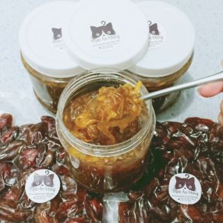 Combo 1kg mứt Cóc Thái và 1 hộp 800gr hạnh muối