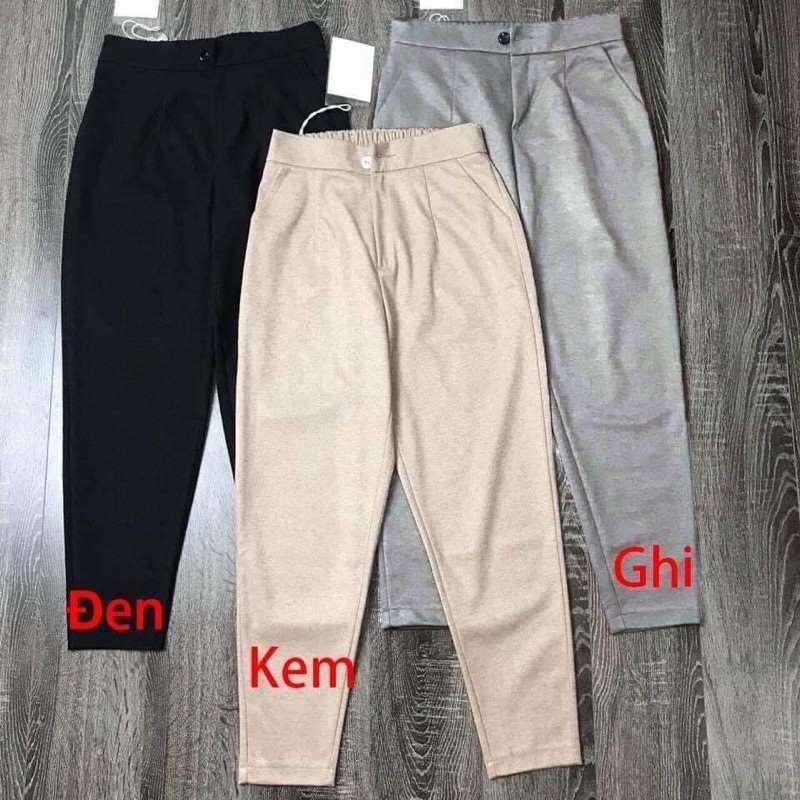 [clip ảnh thật+fewback]quần bagy dạ VNXK chuẩn bán si | BigBuy360 - bigbuy360.vn