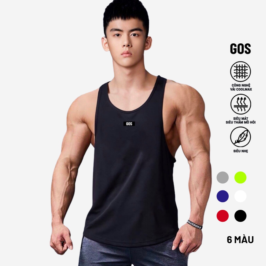 Áo ba lỗ thể thao cotton cao cấp GOS LEGACY