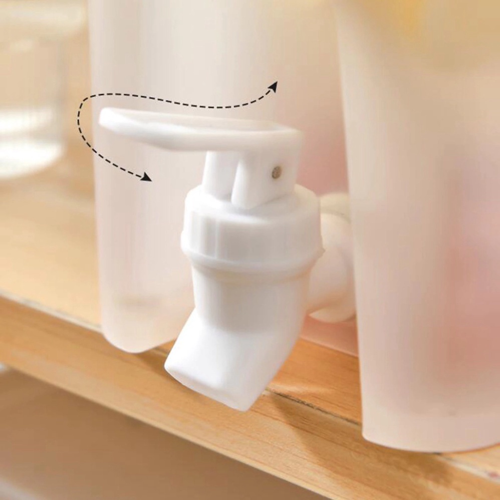 Bình Đựng Nước Có Vòi Để Tủ Lạnh 3,5 Lít Chứa Nước Chanh, Nước Trà Nước Hoa Quả Cho Gia Đình