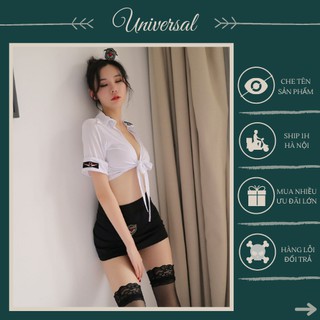 Đồ Cosplay Cô Nữ Cảnh Sát Sexy - Bộ Váy Ngủ Nữ Cảnh Sát Gợi Cảm Và Quyễn Rũ UNIVERSALXXX - DCP30