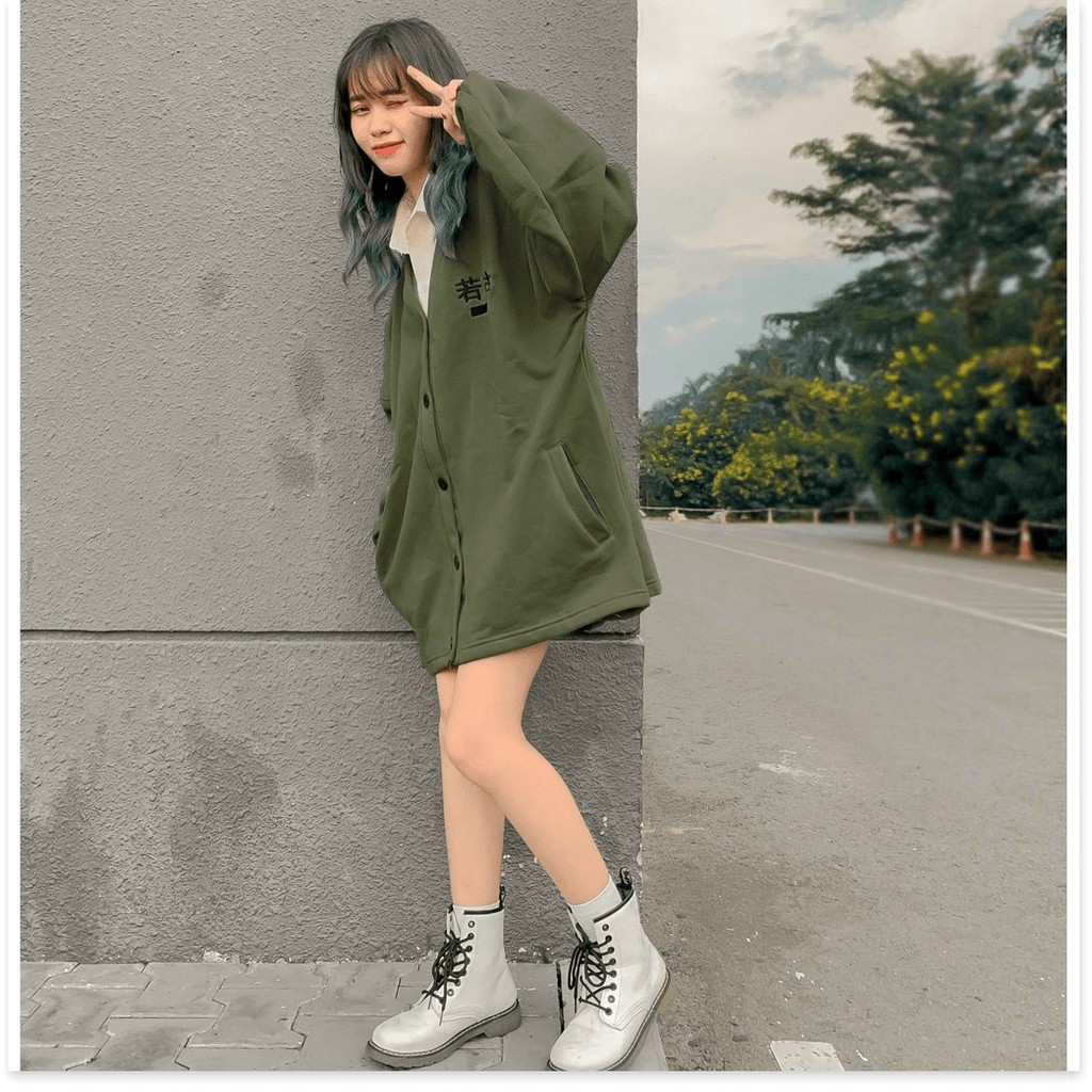 Áo Khoác Hoodie Nỉ Ngoại Nữ phối Thời Trang Super Fashion