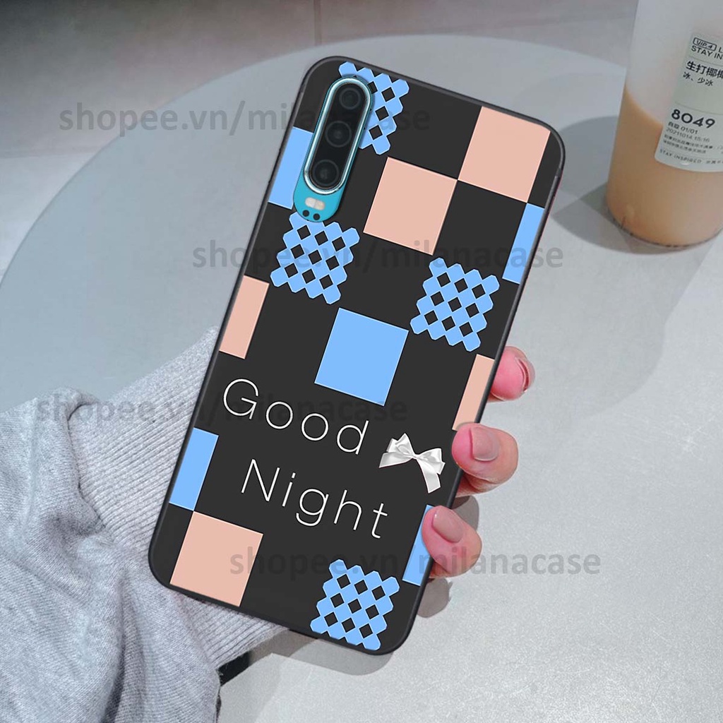 Ốp Huawei P30 / P30 Pro caro họa tiết nhiều màu sắc siêu đẹp thời trang cá tính