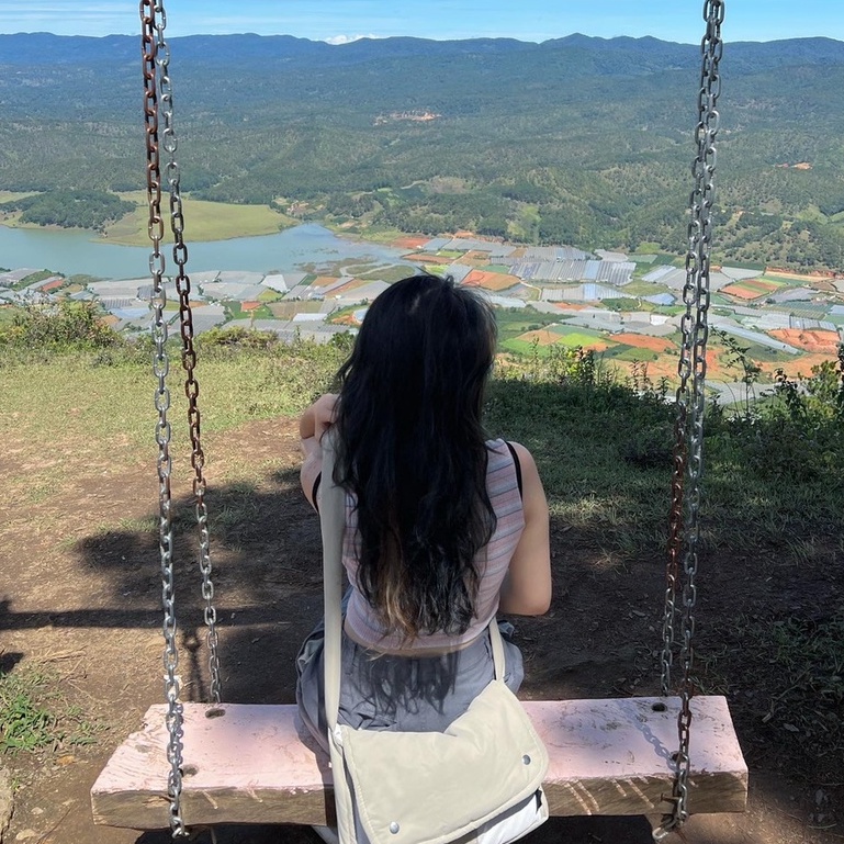 Túi đeo chéo unisex SLYOUR, túi đeo chéo trần bông nam nữ 2SLYO.