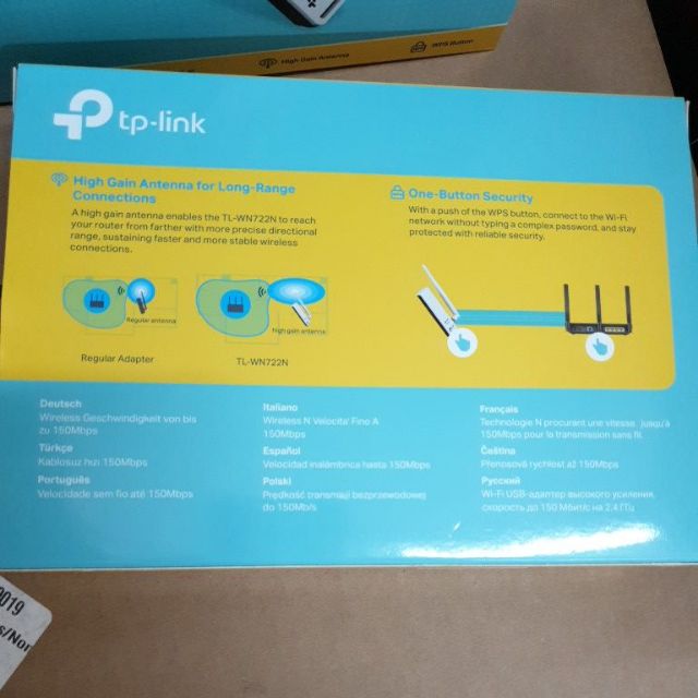 Bộ thu Wifi TP-Link TL-WN722N