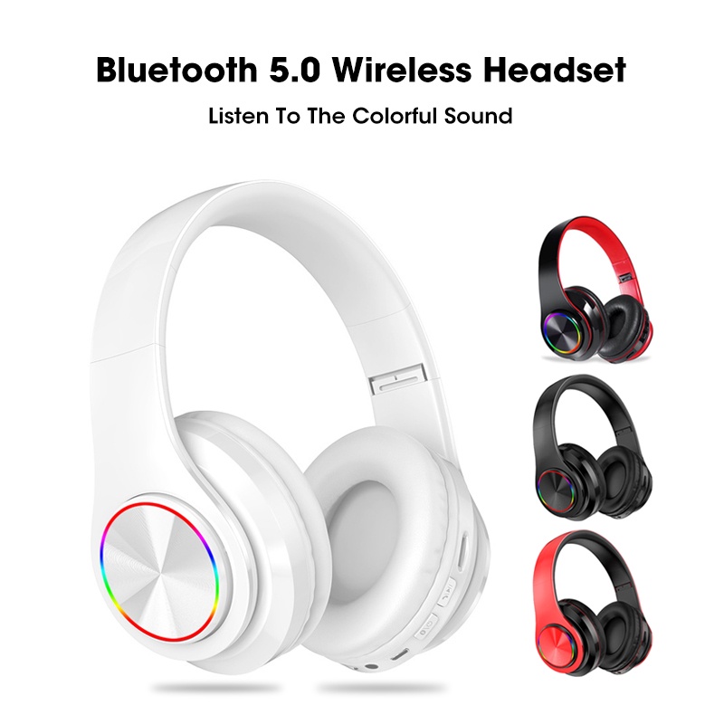 Tai nghe chụp tai không dây bluetooth có khe cắm thẻ nhớ B39 tai nghe không dây chụp tai tai nghe blutooth chụp tai#A005