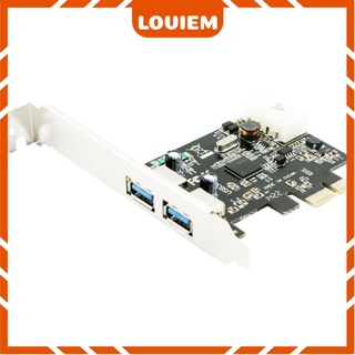 Card mạng PCI to Lan Express H61 - Card Mở Rộng PCI Express 2 Cổng USB LOVIEM